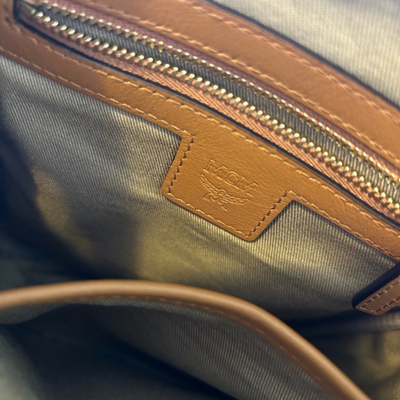 Mini MCM Klassik Cognac Crossbody - Picture 4 of 10